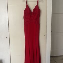 Red Long Dress