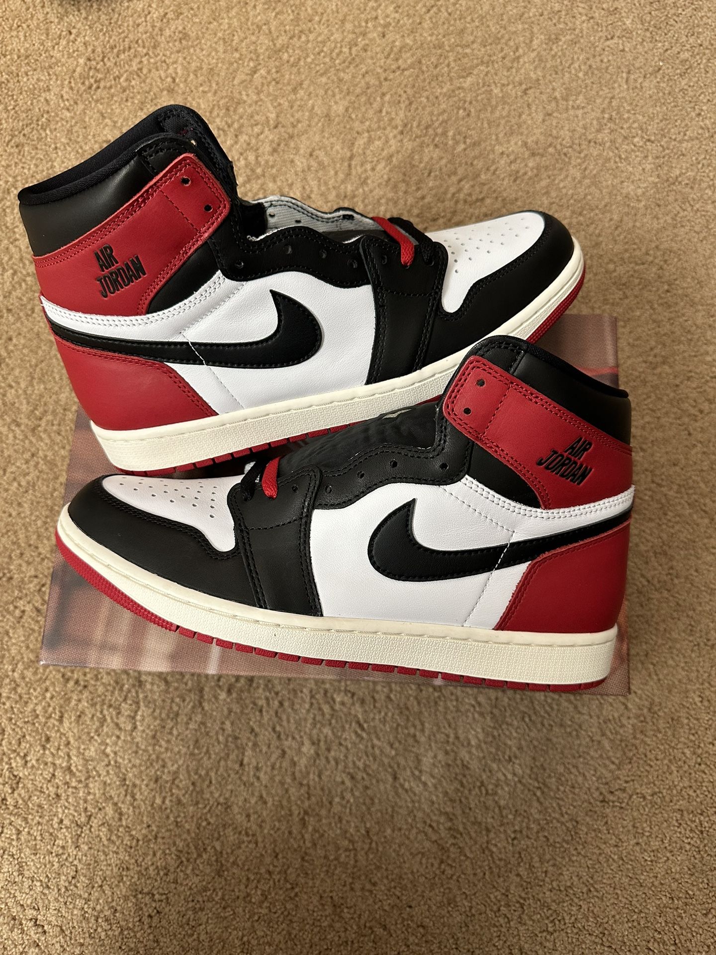Jordan 1 High Black Toe Reimagined