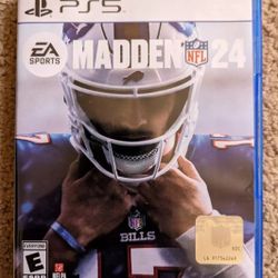NEW MADDEN NFL 24 SONY PS5 DISC