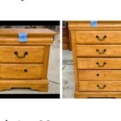 Night Stand & Dresser