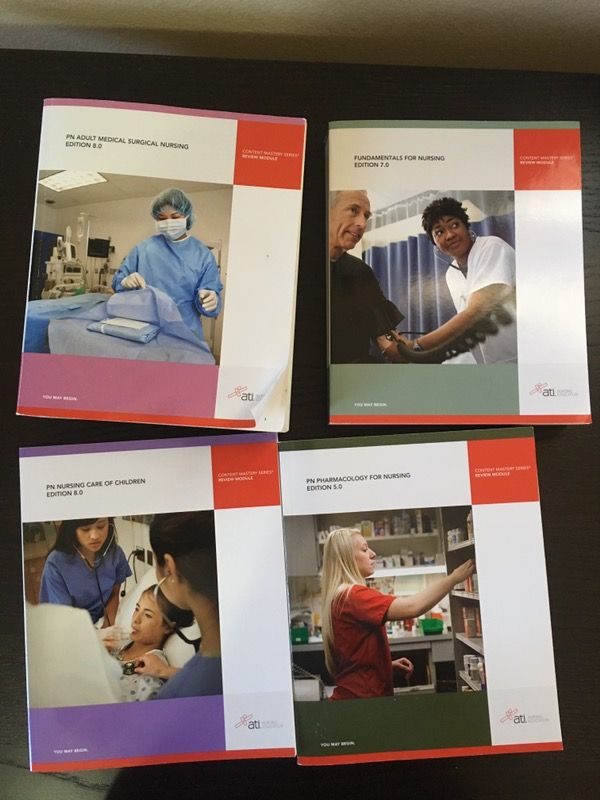 Nursing books LVN/PN ATI modules for Sale in Highland, CA OfferUp