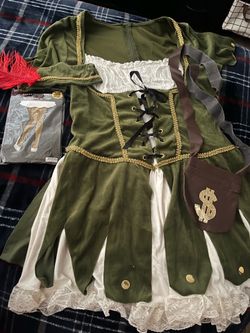 Women's Robin Hood Halloween Costume Set