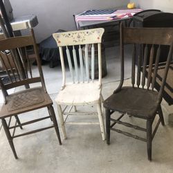 Antique Wooden Chairs
