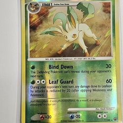 Leafeon Lvl 42 Reverse Holo 