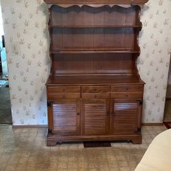 Oak Hutch - Ethan Allen