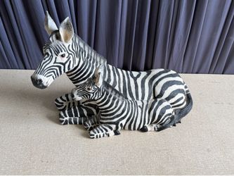 Zebra Mama and Baby