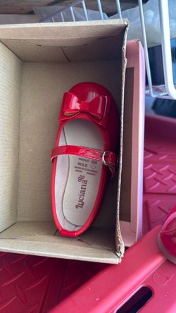 $5 Luciana Girls Red Patent Mary Jane Shoes