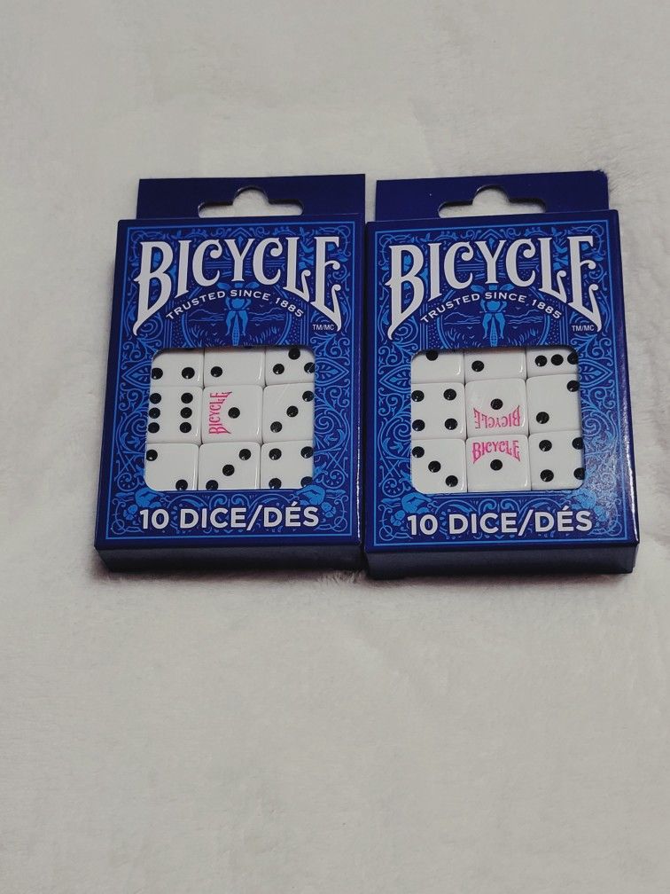 Bicycle Dice 10 Die Package (Pack of 2)