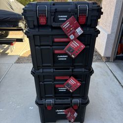 Husky Build-out Modular 4 Piece Tool Storage Set
