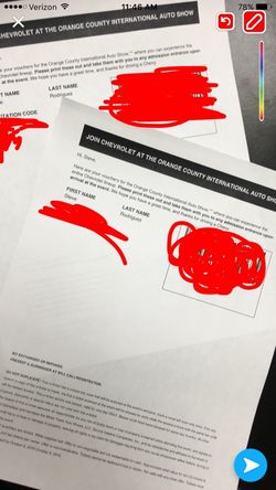 2 OC AUTO SHOW TICKETS