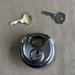 Sturdy Padlock With 2 Keys