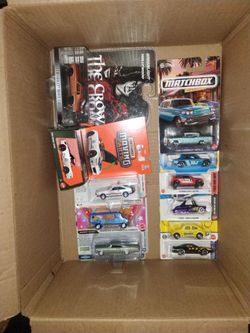 Box of cars