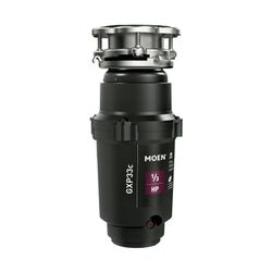 Moen Lite Series PRO 1/3 HP Continuous Feed Garbage Disposal, GXP33C

