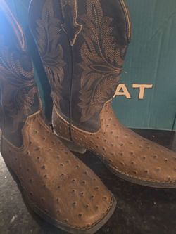 Botas de adolescente