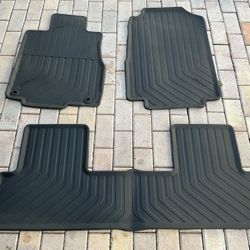 Genuine Honda all-season floor mats designed for the 2023-2026 Honda CR-V models