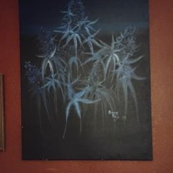 Cannabis Painting By Sativa
