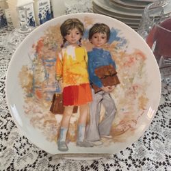 Limited Edition Hand painted Limoges Plate 