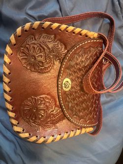 Mexican leather purse