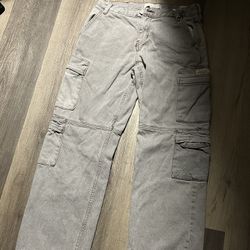 PacSun Wide-Leg Cargo Pants