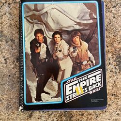 Vintage Empire Strikes Back Spiral Notebook Paper