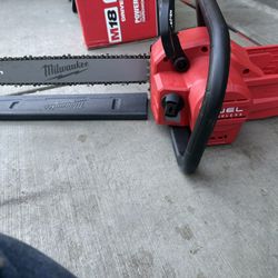 M18 FUEL 16 in. 18V Lithium-Ion Brushless Battery Chainsaw (Tool-Only)