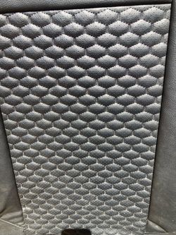 Black Faux Leather Car Seat Covers