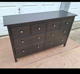 Black Pinewood Dresser. Delivery Available!