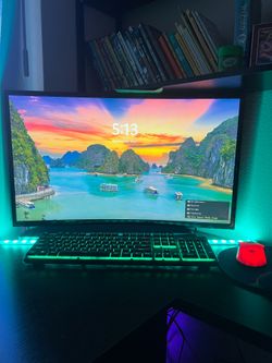 27” Samsung curved monitor