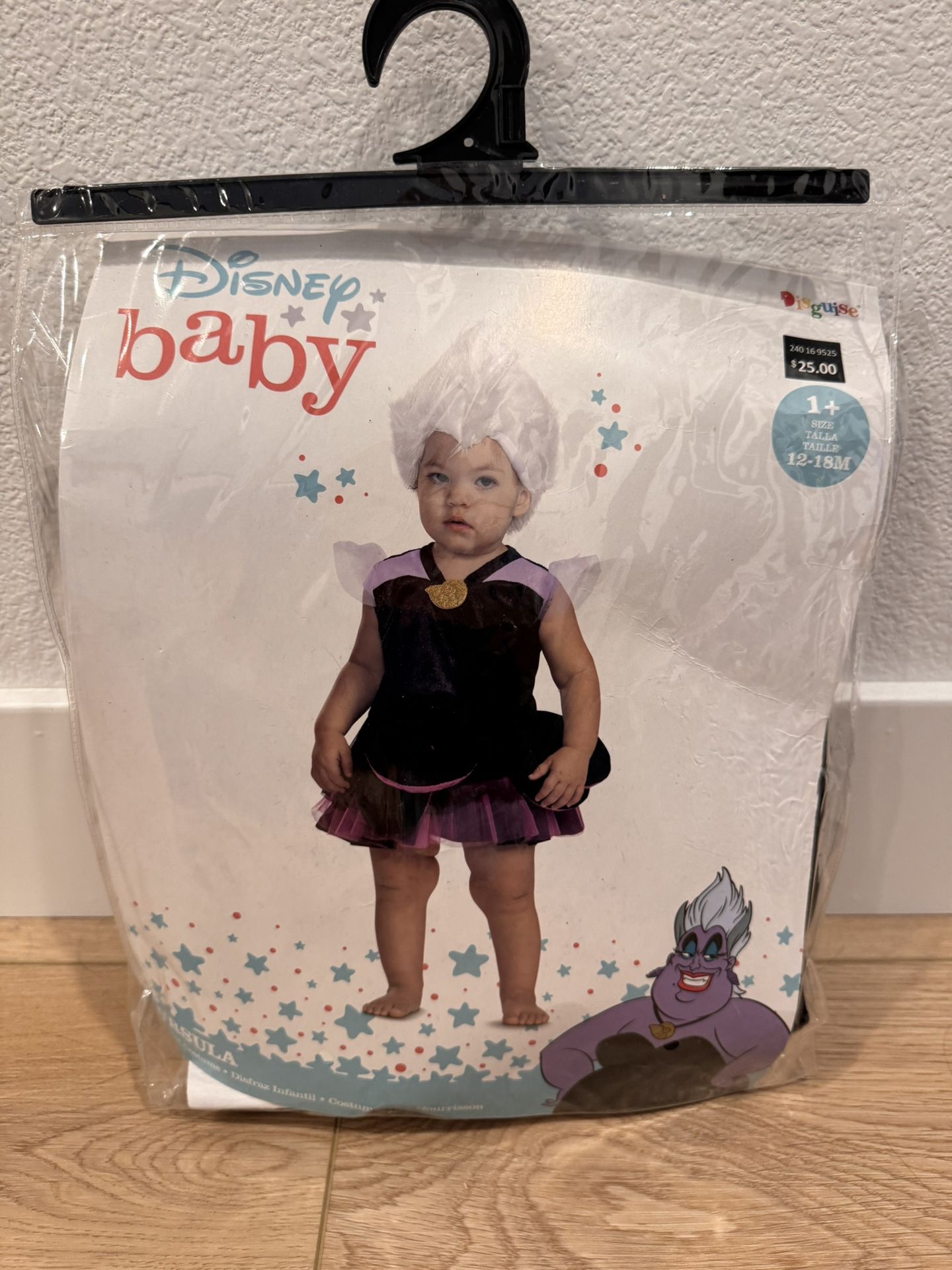Costume Disney Baby Ursula Little Mermaid