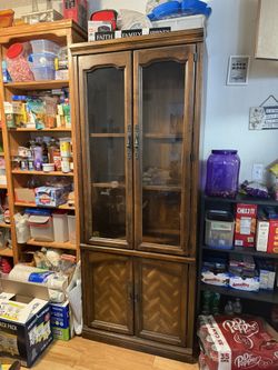Vintage China Cabinet