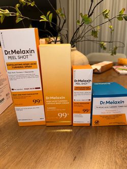 Dr. Melaxin Kojic Acid Turmeric Skincare Bundle