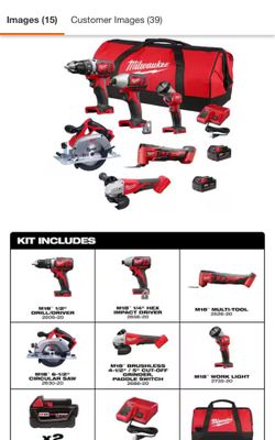 Milwaukee set