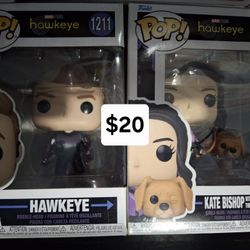 HAWKEYE AND KATE BISHOP FUNKO