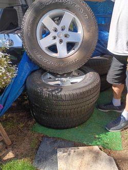 New 17" Goodyear Wrangler Tires