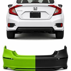 2016-2021 Honda Civic - Painted Rear Bumper