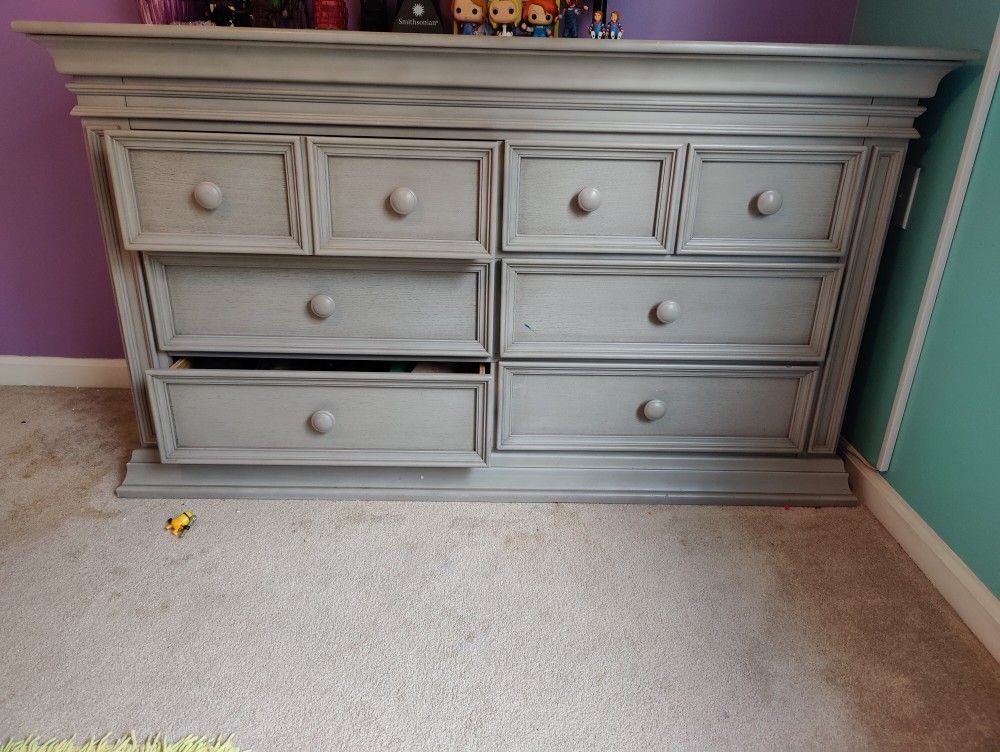 Baby cache vienna dresser ash clearance grey