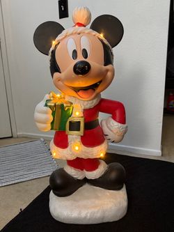 Mickey Mouse LED statue