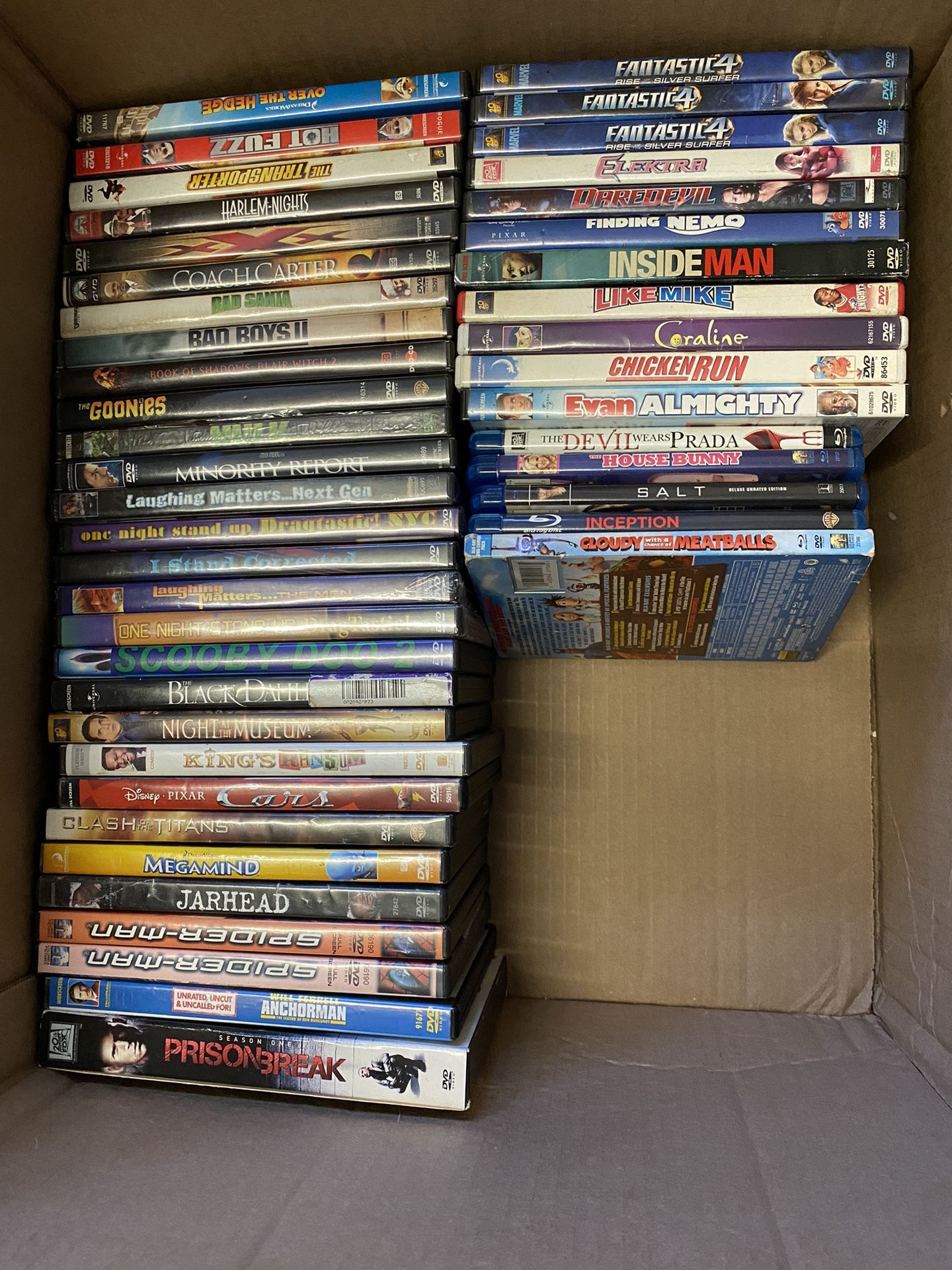 DVD AND BLU-RAY MOVIES