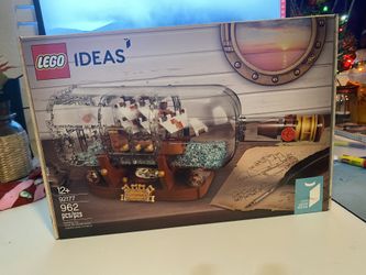 Lego Ideas Ship In The Bottle  New!