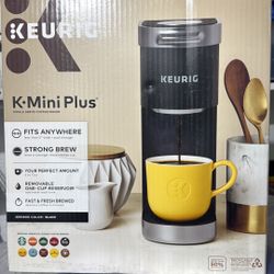 K-mini Plus Single Serve Coffee Maker New 