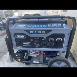 12,000 Watt Dual Fuel Pulsar Generator