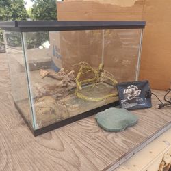 Snake Tank Reptile Tank Repti Heat Pad Repti Water Bowl Snake Shelter