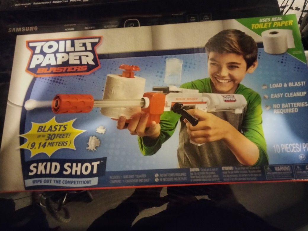 Toilet Paper Shooter