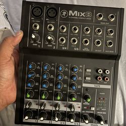 Mackie Mix 8 , 8 Channel Mixer