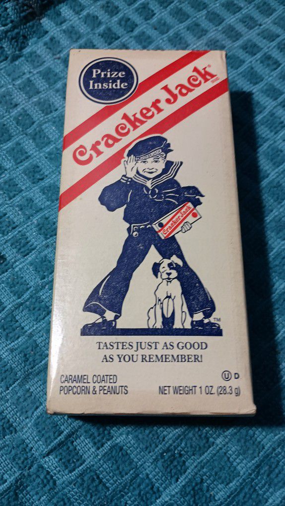 Collectible CRACKER JACK Popcorn/Prize Box-