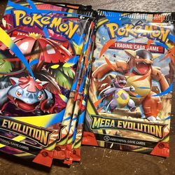 Pokémon mega evolution single packs