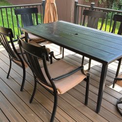 Hampton Bay 6 Chair Dining Set