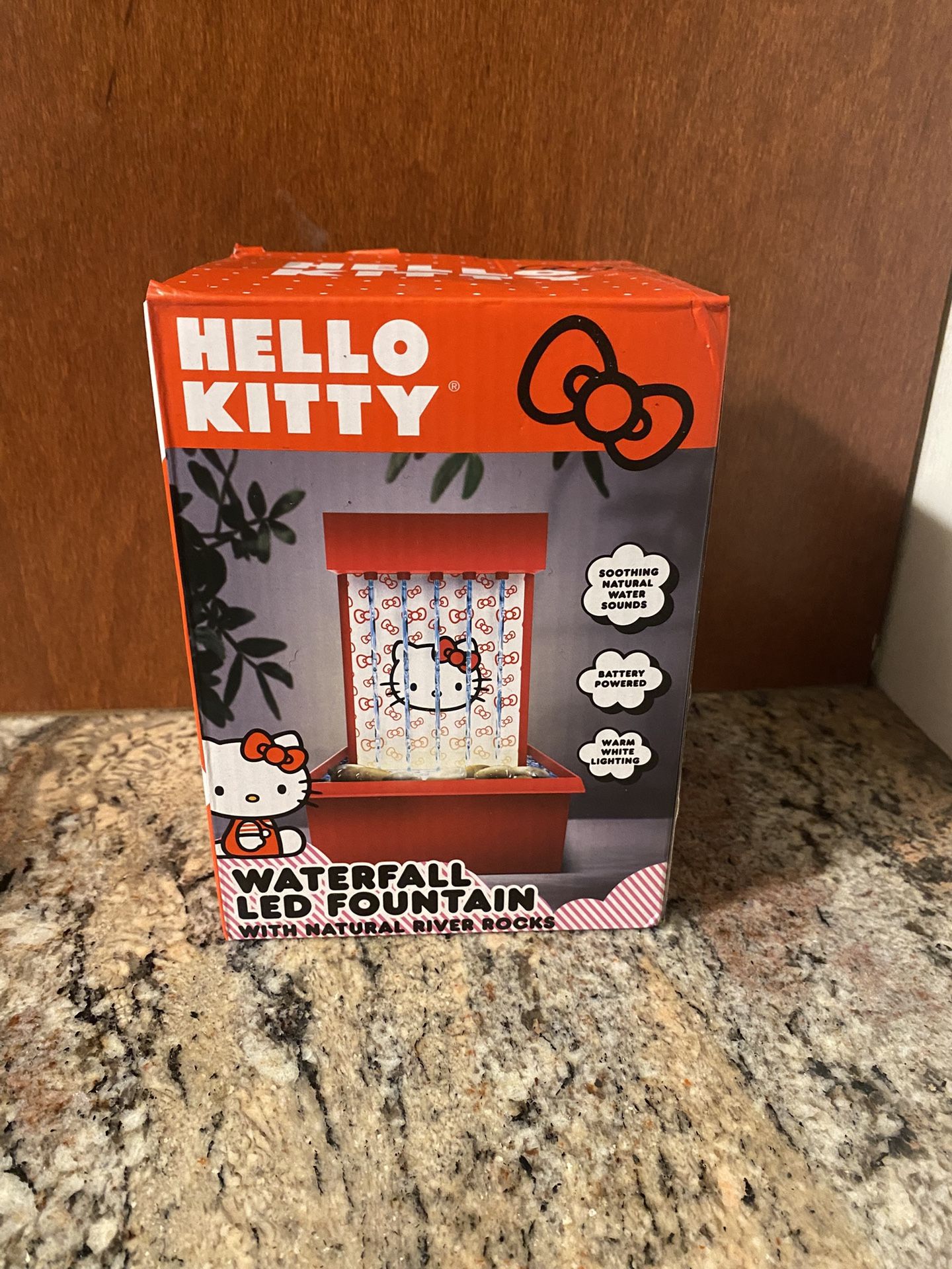 Hello Kitty Waterfall LED Fountain