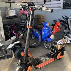 Electric Scooter with Seater