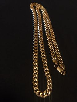 Gold Cuban Link Chain